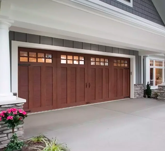 Clopay Canyon Ridge Ultra-Grain 4-layer faux-wood garage door — Reynolds