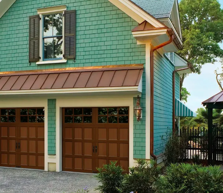 Clopay Reserve Wood Semi-Custom real wood garage door — Reynolds